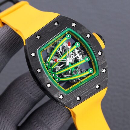 Richard Mille Mens Watch 50x43mm Automatic Mechanical Movement Stainless Steel Watches ZF Factory - Image 4