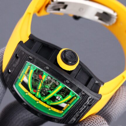 Richard Mille Mens Watch 50x43mm Automatic Mechanical Movement Stainless Steel Watches ZF Factory - Image 7