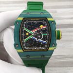 Richard Mille Mens Watch 48x42mm Automatic Mechanical Movement Stainless Steel Watches