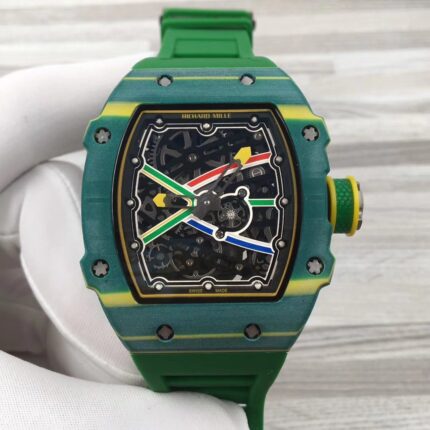 Richard Mille Mens Watch 48x42mm Automatic Mechanical Movement Stainless Steel Watches