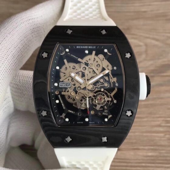 Richard Mille Mens Watch 42.7x50mm Automatic Mechanical Movement Stainless Steel Watches