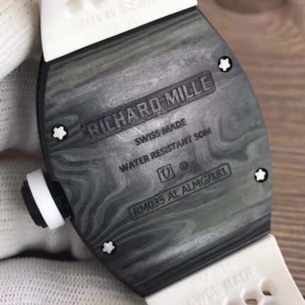 Richard Mille Mens Watch 42.7x50mm Automatic Mechanical Movement Stainless Steel Watches - Image 7