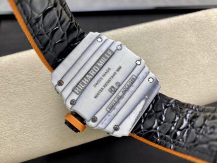 Richard Mille Mens Watch 50x43mm Automatic Mechanical Movement Stainless Steel Watches - Image 5