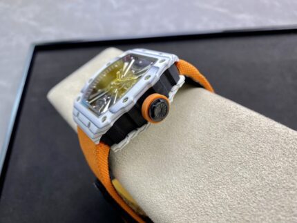 Richard Mille Mens Watch 50x43mm Automatic Mechanical Movement Stainless Steel Watches - Image 6