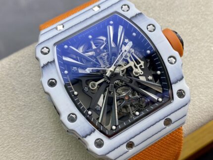 Richard Mille Mens Watch 50x43mm Automatic Mechanical Movement Stainless Steel Watches - Image 2