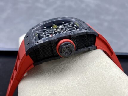 Richard Mille Mens Watch 50x43mm Automatic Mechanical Movement Stainless Steel Watches - Image 5