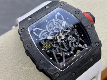 Richard Mille Mens Watch 50x43mm Automatic Mechanical Movement Stainless Steel Watches - Image 7