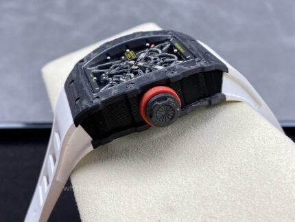 Richard Mille Mens Watch 50x43mm Automatic Mechanical Movement Stainless Steel Watches - Image 6