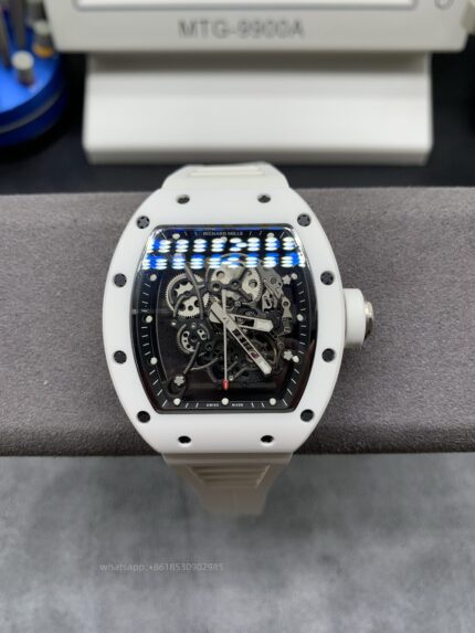 Richard Mille Mens Watch 50x43mm Automatic Mechanical Movement Stainless Steel Watches