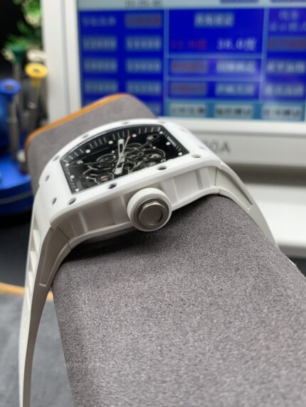 Richard Mille Mens Watch 50x43mm Automatic Mechanical Movement Stainless Steel Watches - Image 3