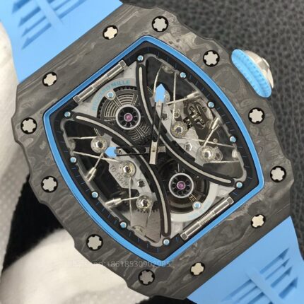 Richard Mille Mens Watch 49x43mm Automatic Mechanical Movement Stainless Steel Watches JB Factory - Image 5