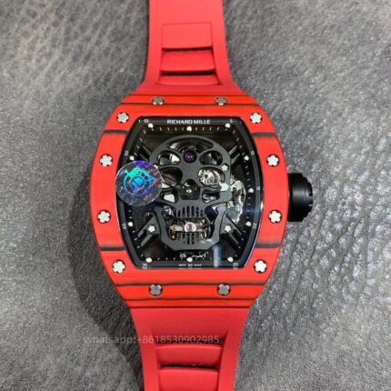Richard Mille Mens Watch 50x43mm Automatic Mechanical Movement Stainless Steel Watches JB Factory