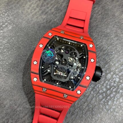 Richard Mille Mens Watch 50x43mm Automatic Mechanical Movement Stainless Steel Watches JB Factory - Image 2