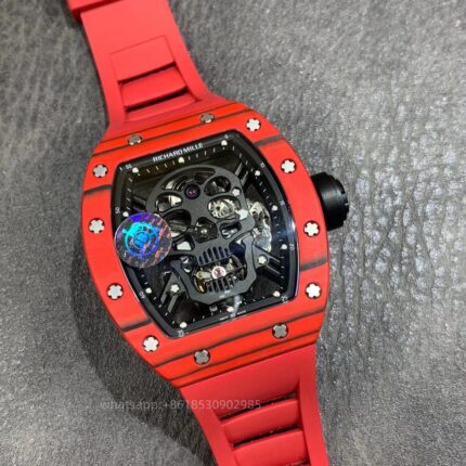 Richard Mille Mens Watch 50x43mm Automatic Mechanical Movement Stainless Steel Watches JB Factory - Image 3