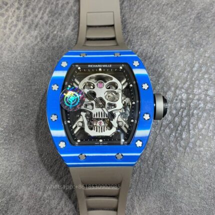 Richard Mille Mens Watch 50x43mm Automatic Mechanical Movement Stainless Steel Watches JB Factory
