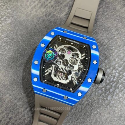 Richard Mille Mens Watch 50x43mm Automatic Mechanical Movement Stainless Steel Watches JB Factory - Image 2
