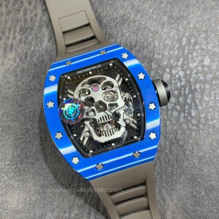 Richard Mille Mens Watch 50x43mm Automatic Mechanical Movement Stainless Steel Watches JB Factory - Image 3