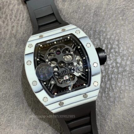 Richard Mille Mens Watch 50x43mm Automatic Mechanical Movement Stainless Steel Watches JB Factory - Image 3