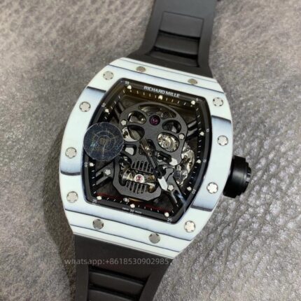 Richard Mille Mens Watch 50x43mm Automatic Mechanical Movement Stainless Steel Watches JB Factory - Image 2