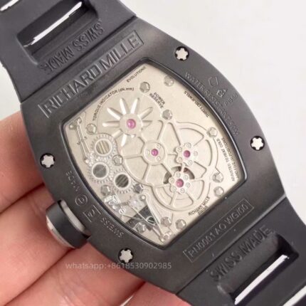 Richard Mille Mens Watch 50x43mm Automatic Mechanical Movement Stainless Steel Watches JB Factory - Image 7