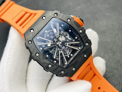 Richard Mille Mens Watch 50x43mm Automatic Mechanical Movement Stainless Steel Watches - Image 2