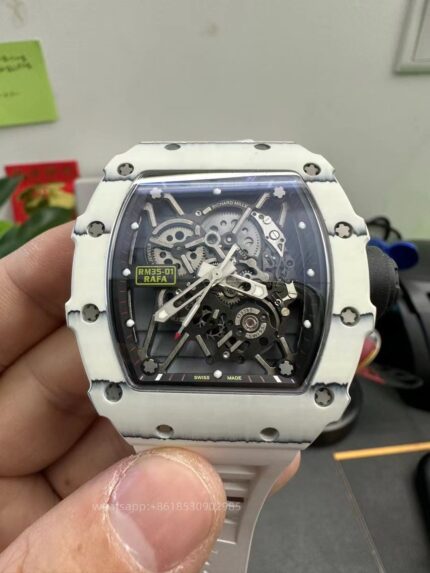 Richard Mille Mens Watch 50x43mm Automatic Mechanical Movement Stainless Steel Watches