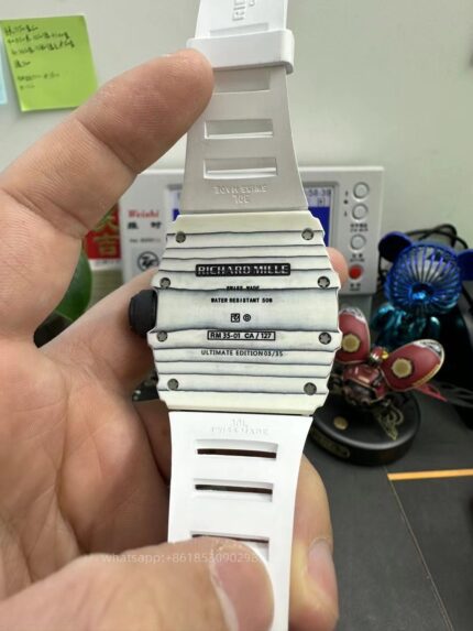 Richard Mille Mens Watch Cal. RMUL0 50x43mm Automatic Mechanical Movement Stainless Steel Watches - Image 10