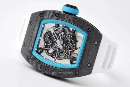 Richard Mille Mens Watch 50x43mm Automatic Mechanical Movement Stainless Steel Watches - Image 6