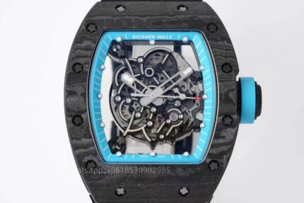 Richard Mille Mens Watch 50x43mm Automatic Mechanical Movement Stainless Steel Watches