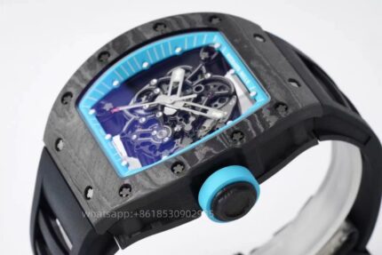 Richard Mille Mens Watch 50x43mm Automatic Mechanical Movement Stainless Steel Watches - Image 6