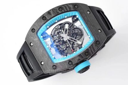 Richard Mille Mens Watch 50x43mm Automatic Mechanical Movement Stainless Steel Watches - Image 4