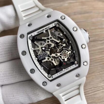 Richard Mille Mens Watch 42.7x50mm Automatic Mechanical Movement Stainless Steel Watches - Image 3
