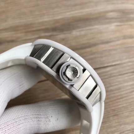 Richard Mille Mens Watch 42.7x50mm Automatic Mechanical Movement Stainless Steel Watches - Image 7