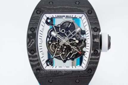 Richard Mille Mens Watch 50x43mm Automatic Mechanical Movement Stainless Steel Watches ZF Factory - Image 2