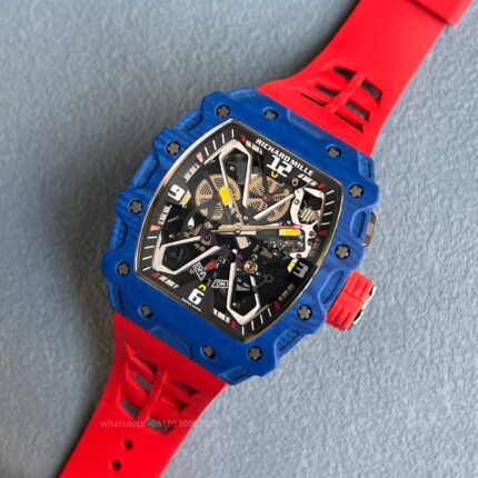 Richard Mille Mens Watch 50x43mm Automatic Mechanical Movement Stainless Steel Watches ZF Factory - Image 3