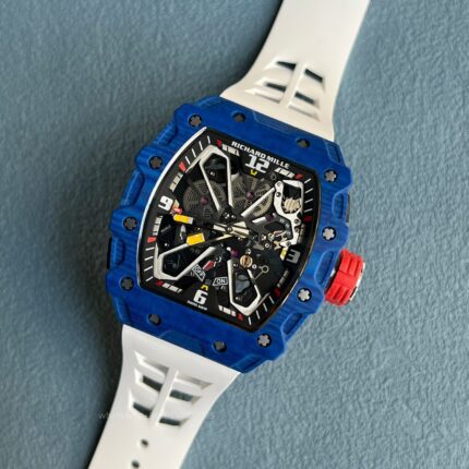 Richard Mille Mens Watch 50x43mm Automatic Mechanical Movement Stainless Steel Watches - Image 2