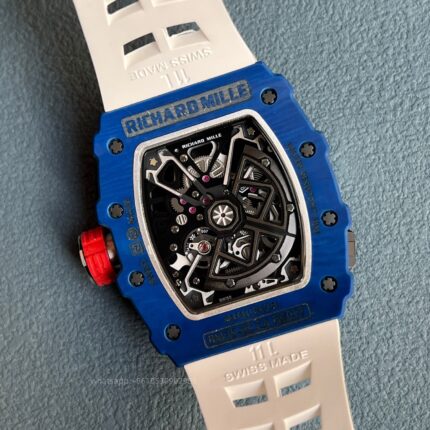 Richard Mille Mens Watch 50x43mm Automatic Mechanical Movement Stainless Steel Watches - Image 5