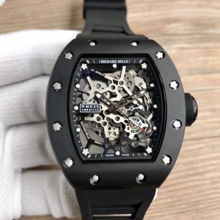 Richard Mille Mens Watch 42.7x50mm Automatic Mechanical Movement Stainless Steel Watches