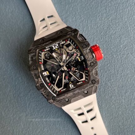 Richard Mille Mens Watch 50x43mm Automatic Mechanical Movement Stainless Steel Watches - Image 2