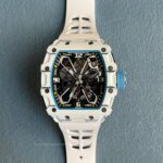 Richard Mille Mens Watch 50x43mm Automatic Mechanical Movement Stainless Steel Watches