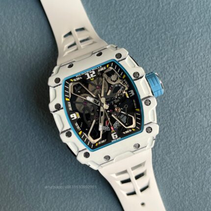 Richard Mille Mens Watch 50x43mm Automatic Mechanical Movement Stainless Steel Watches - Image 2