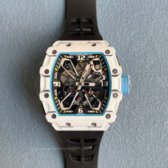 Richard Mille Mens Watch 50x43mm Automatic Mechanical Movement Stainless Steel Watches
