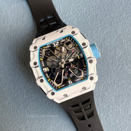 Richard Mille Mens Watch 50x43mm Automatic Mechanical Movement Stainless Steel Watches - Image 2