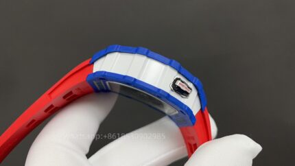 Richard Mille Mens Watch 50x43mm Automatic Mechanical Movement Stainless Steel Watches - Image 6