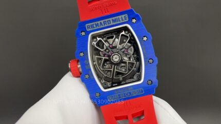 Richard Mille Mens Watch 50x43mm Automatic Mechanical Movement Stainless Steel Watches - Image 4