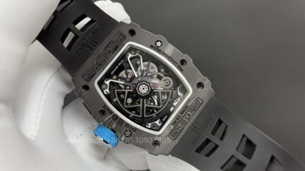 Richard Mille Mens Watch 50x43mm Automatic Mechanical Movement Stainless Steel Watches - Image 3