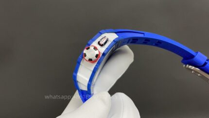 Richard Mille Mens Watch 50x43mm Automatic Mechanical Movement Stainless Steel Watches - Image 4