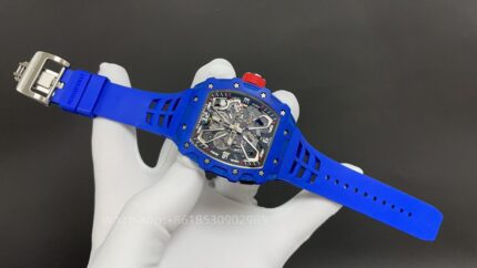 Richard Mille Mens Watch 50x43mm Automatic Mechanical Movement Stainless Steel Watches - Image 6