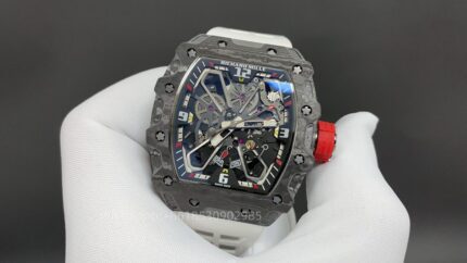 Richard Mille Mens Watch 50x43mm Automatic Mechanical Movement Stainless Steel Watches - Image 2