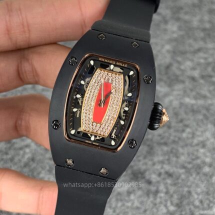 Richard Mille Womens Watch 31x45mm Automatic Mechanical Movement Stainless Steel Watches - Image 3